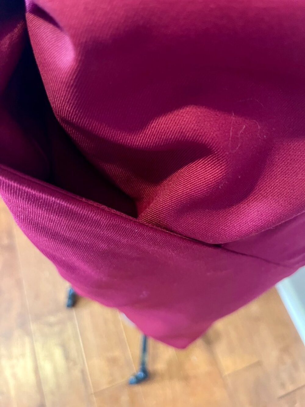 Rachel Roy Wool Runway Collection Berry Draped Wool Sheath Dress - Picture 8 of 15